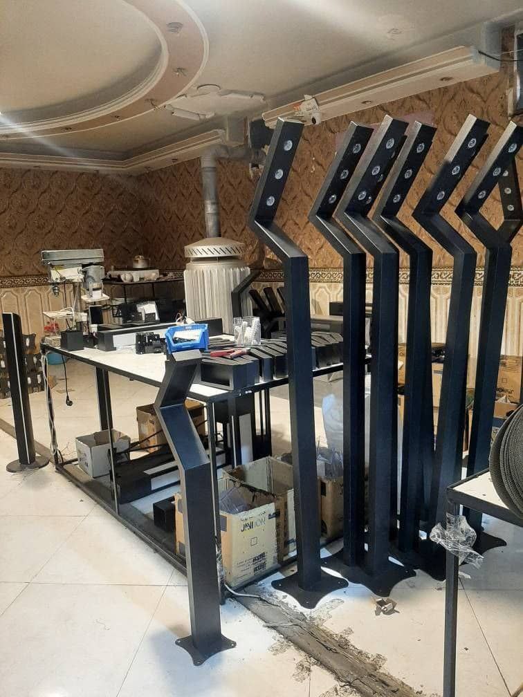 چراغ حیاطی ایستاده SMD دو طرفه مدل آرشا (پس کرایه)