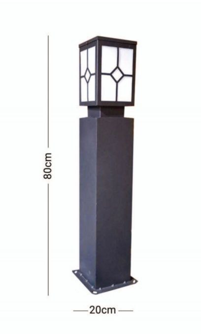 چراغ حیاطی ایستاده گالوانیزه مدل مانلی (پس کرایه)