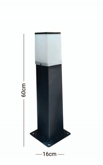 چراغ حیاطی ایستاده ABS مدل روبیکا (پس کرایه)