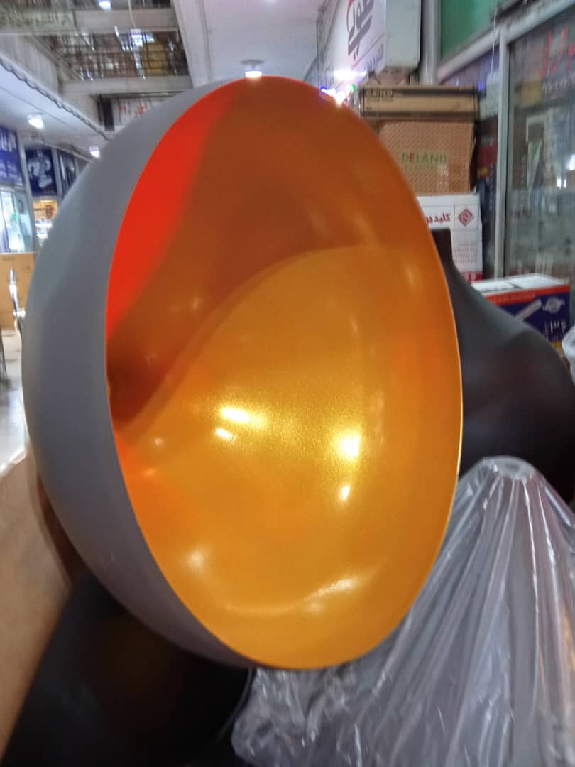 چراغ آویز مدل کاشان رنگی آلومینیوم (پس کرایه)
