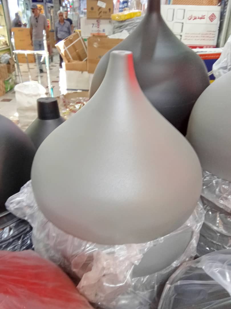 چراغ آویز مدل کاشان رنگی آلومینیوم (پس کرایه)