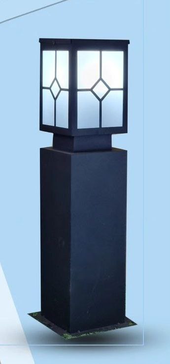 چراغ حیاطی ارتفاع 86 سانتیمتر گالوانیزه مدل مانلی (پس کرایه)