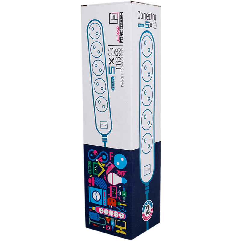 سیم رابط 5 خانه با کابل 500 سانتیمتر فروزش (پس کرایه)
