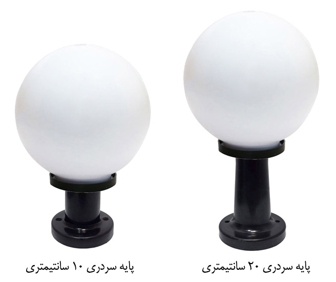 پایه چمنی کوتاه پلاستیکی 10 سانتیمتری پایه سردری کوتاه پلی کربنات (پس کرایه)