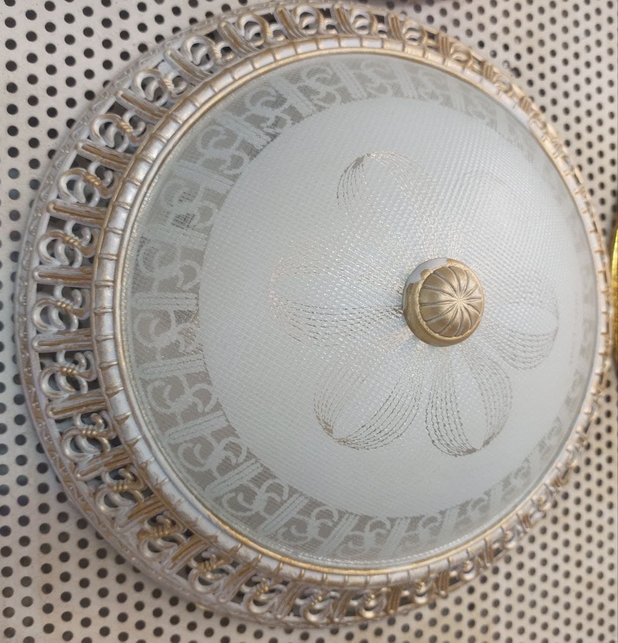 چراغ سقفی بدون سنسور شیشه ای (پس کرایه)