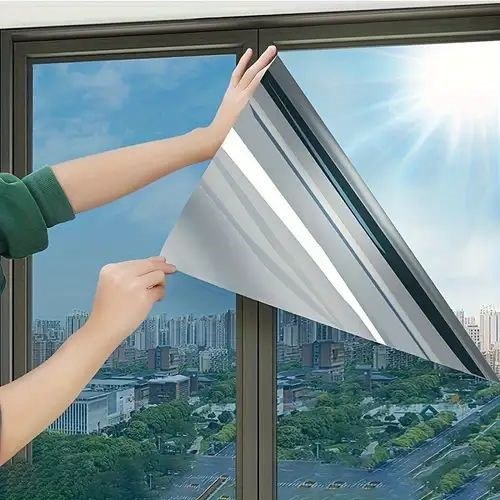 برچسب پنجره ساختمان ضد گرما 60 درصد و UV 99 ، قیمت برای هر متر عرض 50
