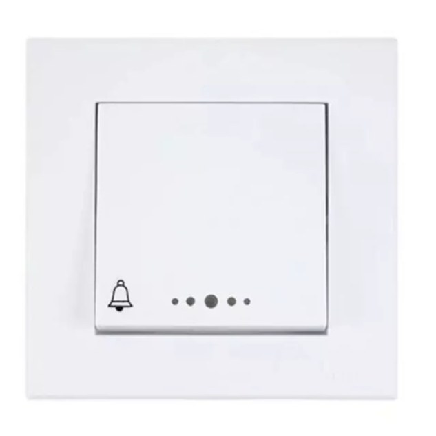 کلید و شاسی زنگ توکار پارت الکتریک Part Electric دارای استاندارد