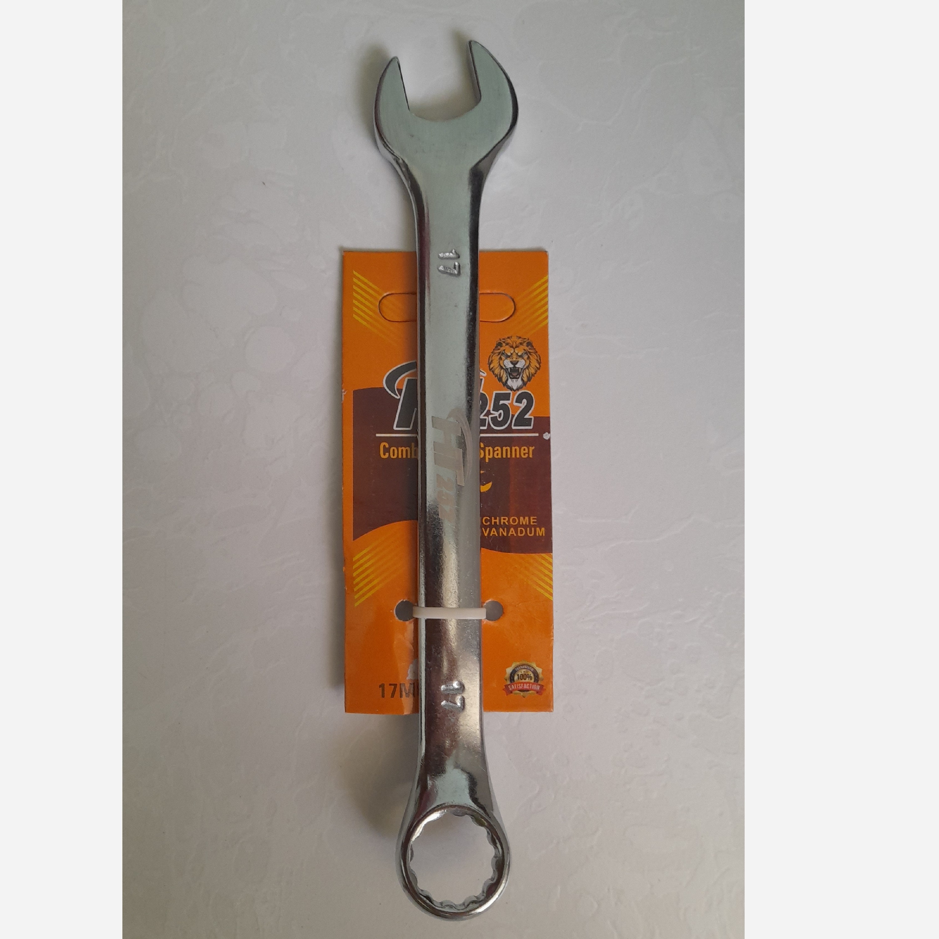 آچار یک سر تخت یک سر رینگی سایز 17 برند HT252