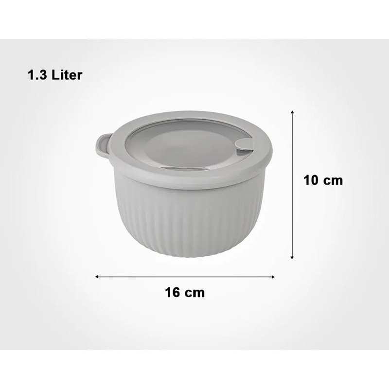 کاسه لیمون مدل درب دار کد HS2223 مجموعه 3 عددی