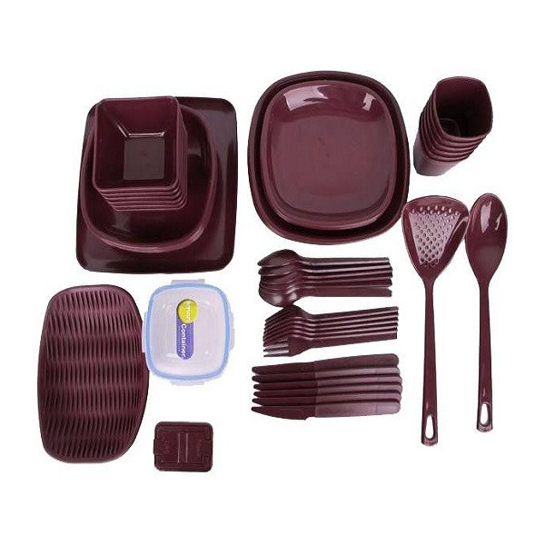 سبد پیک نیک 60 پارچه لیمون مدل hm310