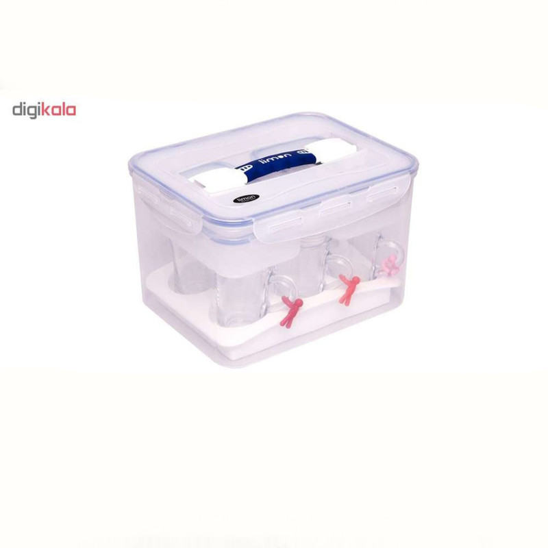 ست پیک نیک 6 پارچه لیمون مدل 105 ML