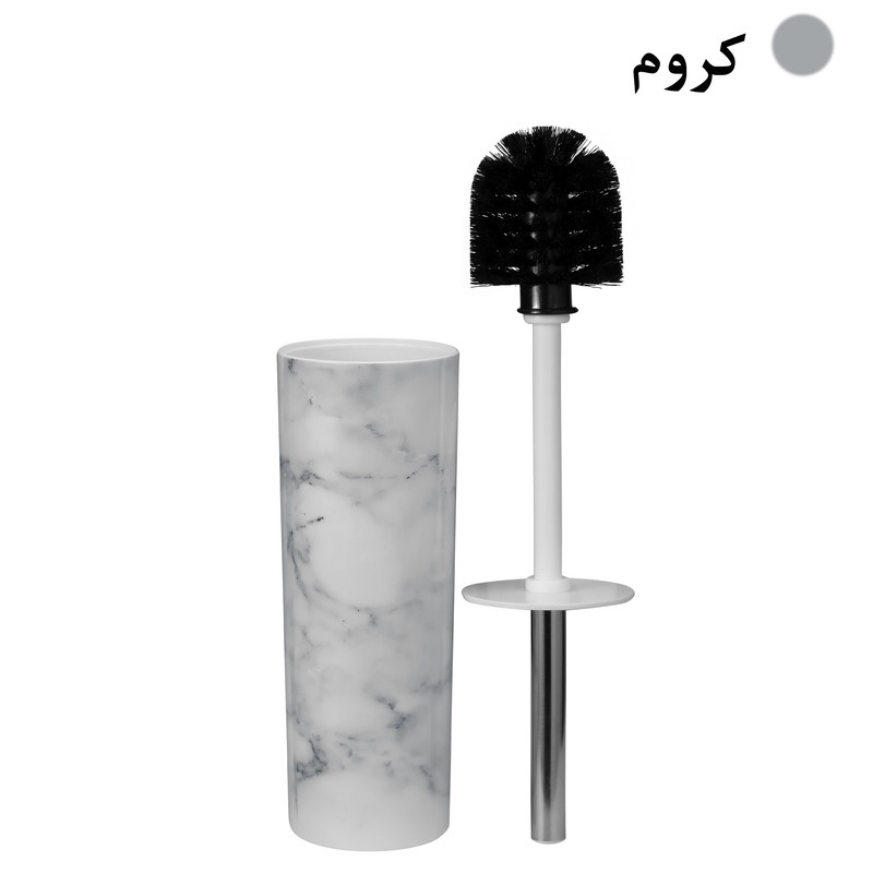 ست سطل زباله و فرچه مدل ماربل کد WH
