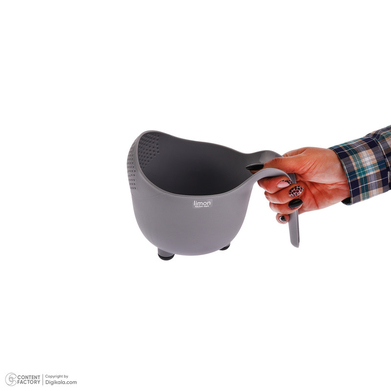 آبکش و آبگیر لیمون مدل Non Slip مجموعه 3 عددی