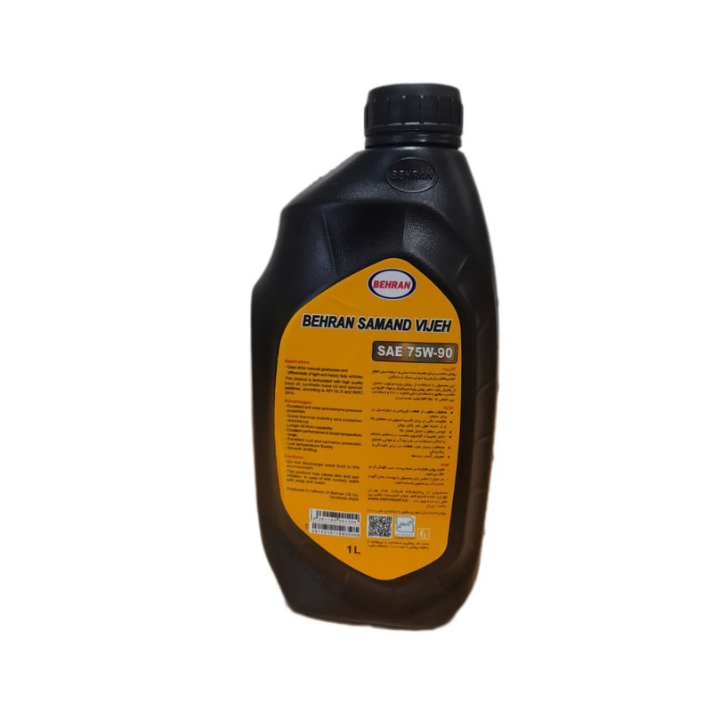 روغن گیربکس دستی بهران مدل 75W90 GL5 حجم 1 لیتر