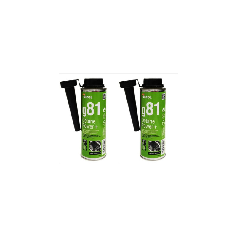 مکمل سوخت خودرو بیزول مدل G81 حجم 250 میلی  لیتر بسته دو عددی
