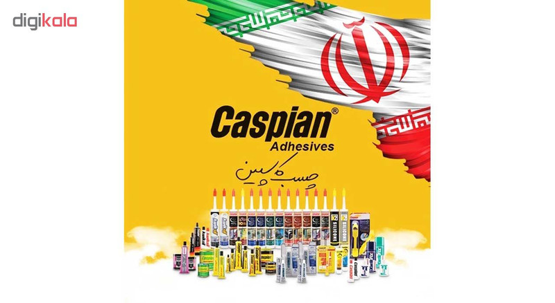 چسب آهن کاسپین مدل Metal plast New حجم 200 گرم