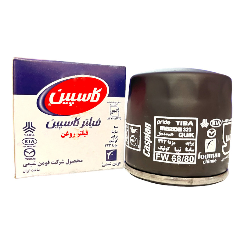 فیلتر هوا کاسپین مدل FC2199X به همراه فیلتر روغن مناسب برای پراید