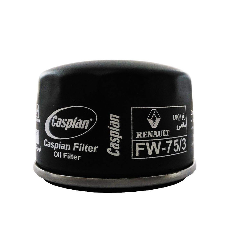 فیلتر هوای خودرو کاسپین مدل FC 1858/2 به همراه فیلتر روغن کاسپین مناسب برای رنو L90