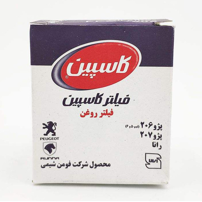 فیلتر روغن خودرو کاسپین مدل 1608