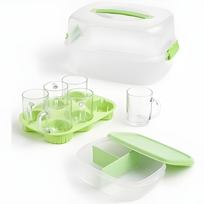 سبد پیک نیک لیمون مدل چای خوری کد FIDOKA-2440