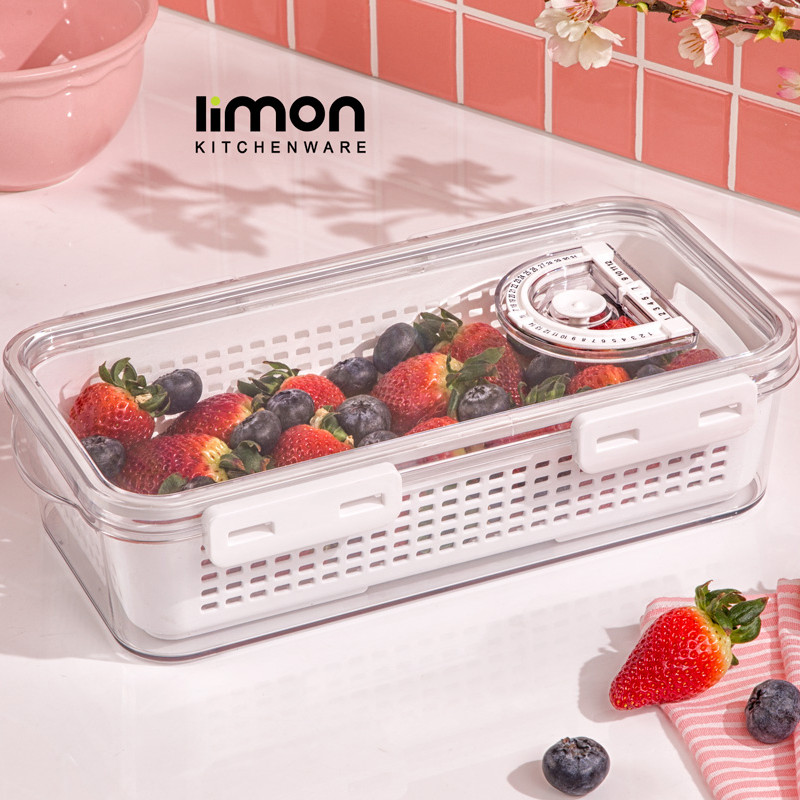 ظرف نگهدارنده لیمون مدل تاریخ دار کد DH2377