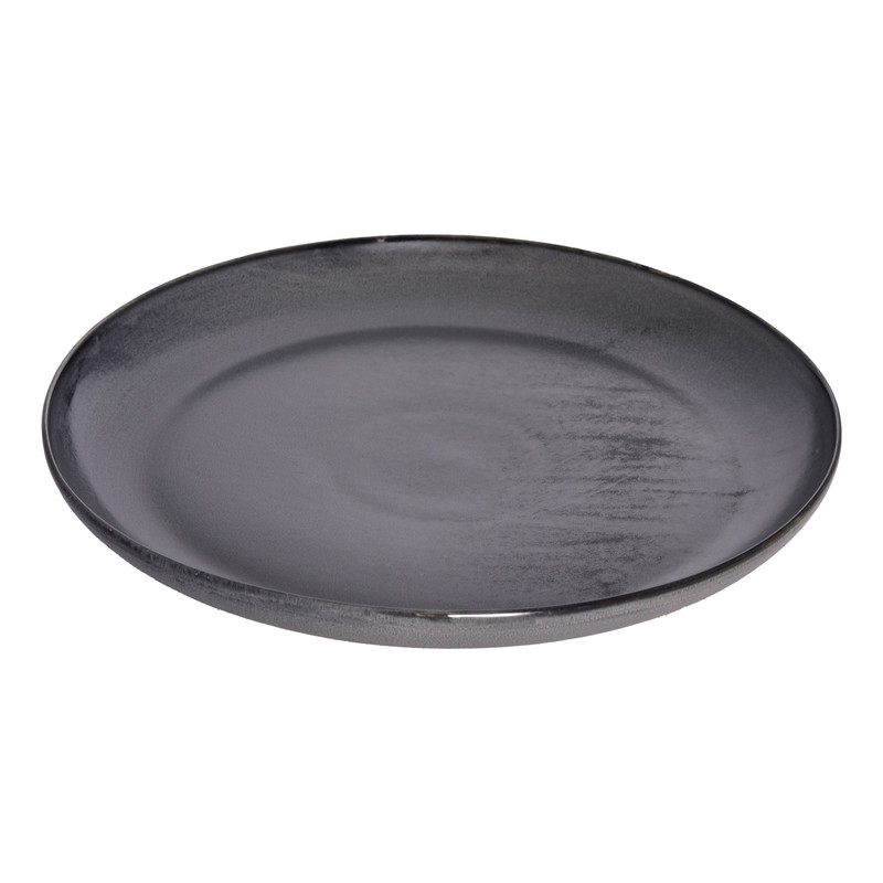 دیس بی وی کی مدل OLEN کد 455403 چینی دایره ای مناسب سرو غذاهای سرد و گرم و شیرینی خوری، شستشو با دست، ابعاد 30×30×3 سانتی متر، وزن 976 گرم، به همراه جعبه