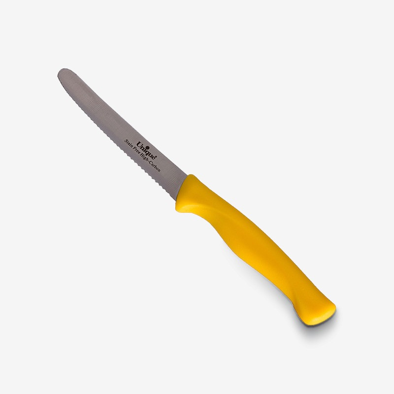 چاقو آشپزخانه یونیک مدل اره ای گرد کد 5515