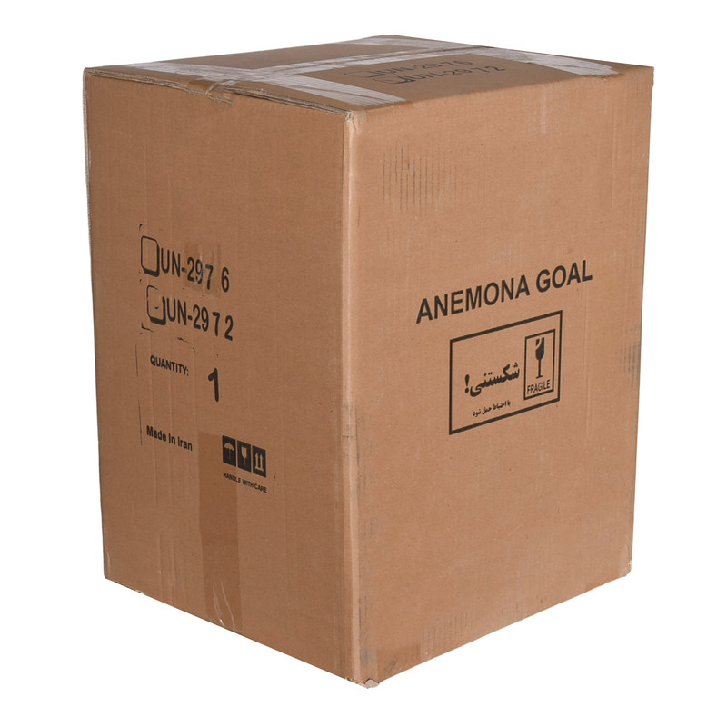 سبد سیب زمینی و پیاز 2 طبقه یونیک مدل چوب و فلز کد 2972