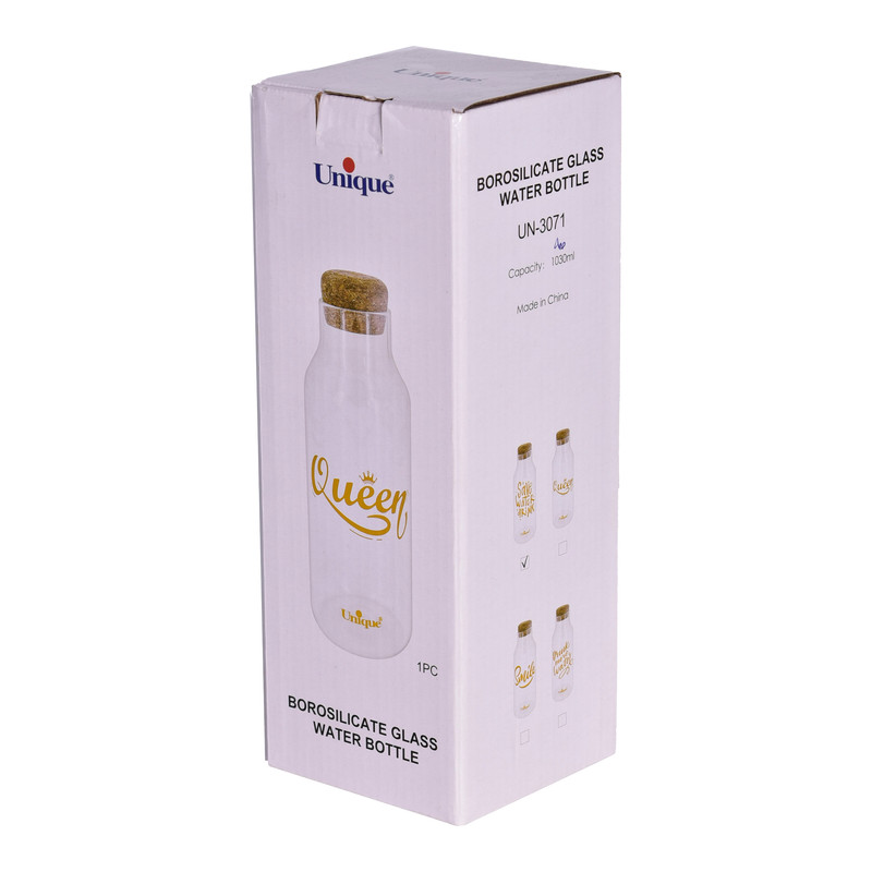 بطری آب یونیک طرح save water کد 3071 گنجایش 1.03 لیتر