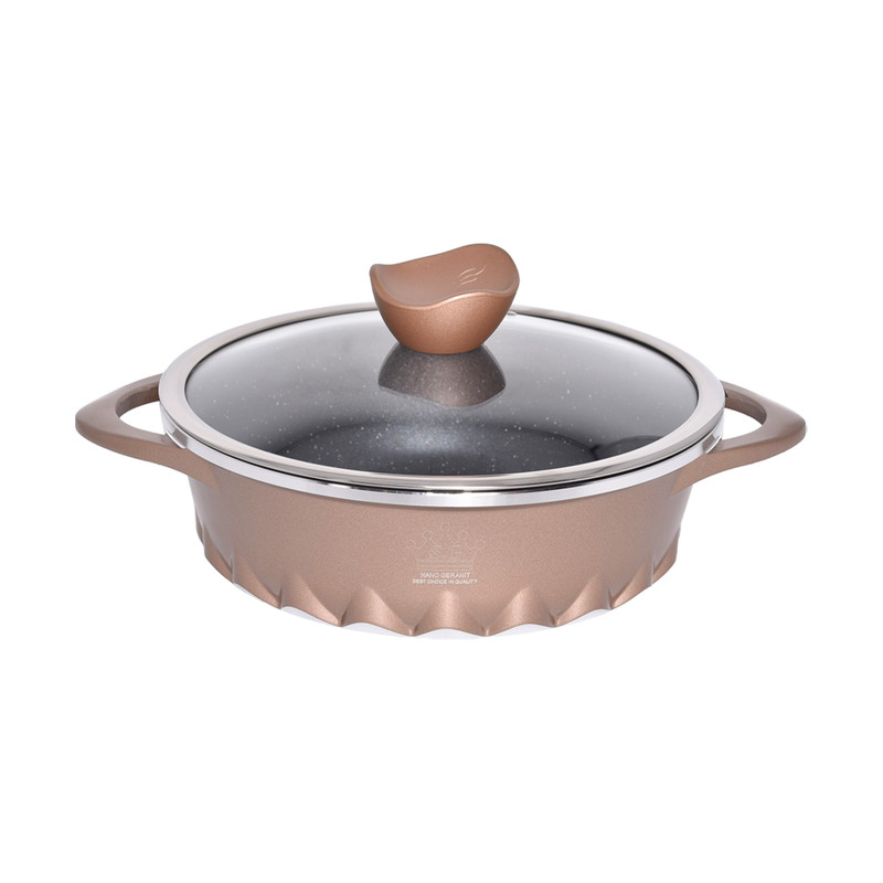 سرویس قابلمه و تابه گرانیتی 18 پارچه اس جی مدل AKA