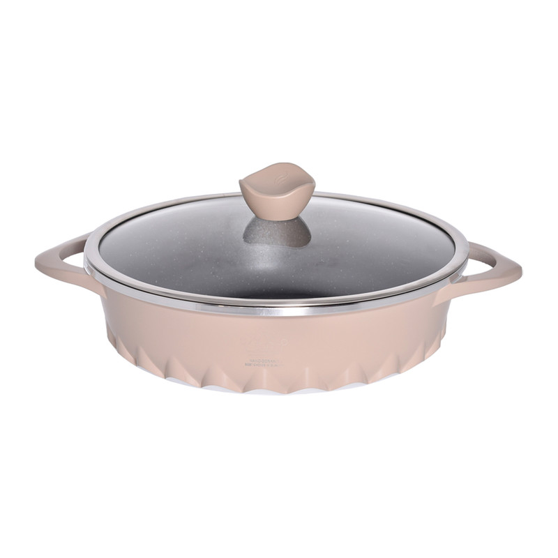 سرویس قابلمه و تابه گرانیتی 18 پارچه اس جی مدل AKA