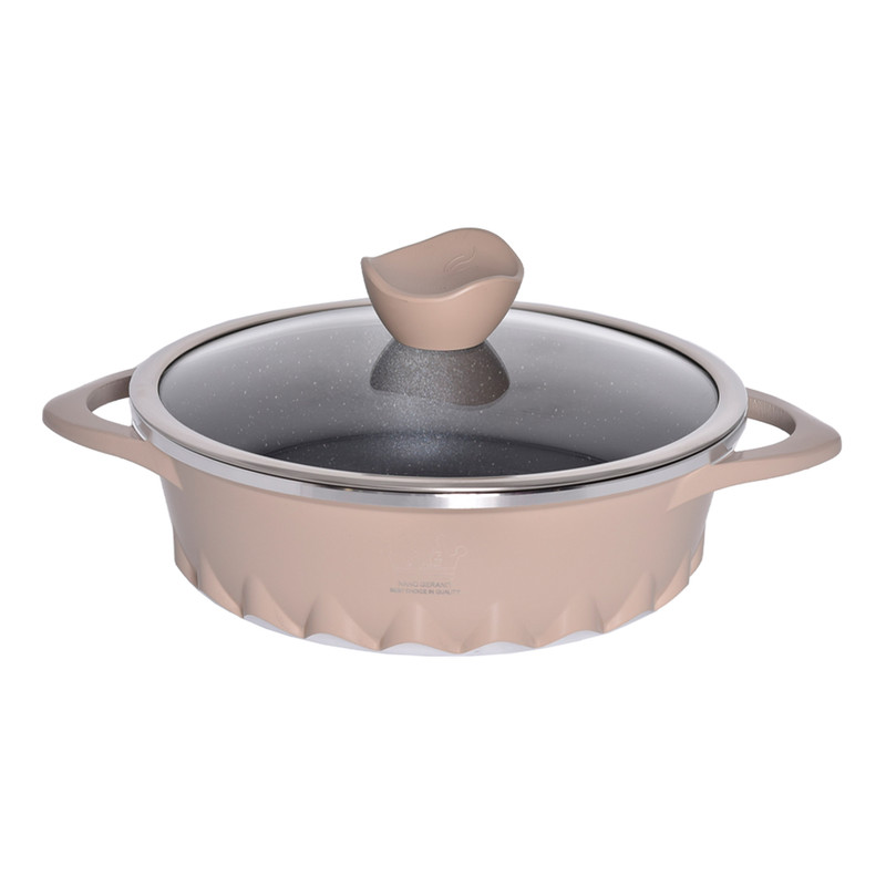سرویس قابلمه و تابه گرانیتی 18 پارچه اس جی مدل AKA