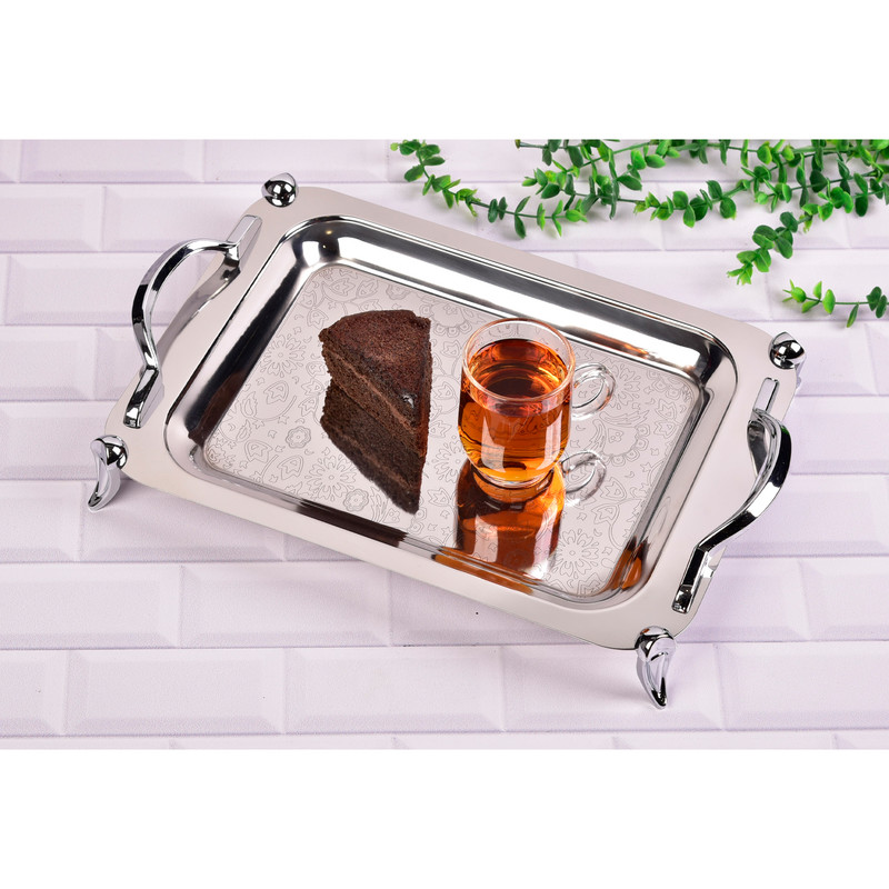 سینی دسته دار یونیک کد 05 - 4065 سایز 27*41 سانتی متر