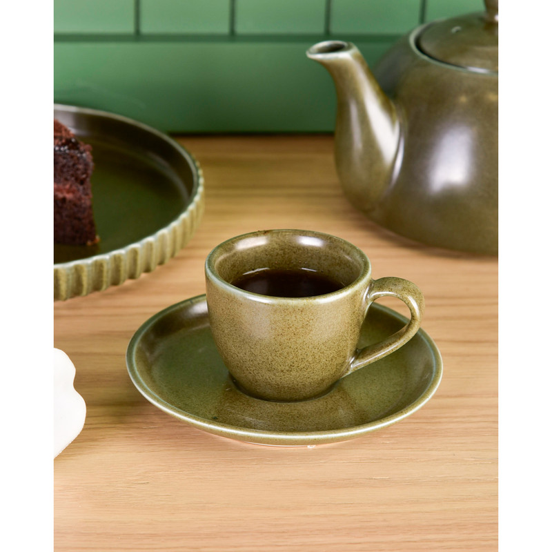 فنجان نعلبکی بی وی کی طرح OLIVE کد 455212