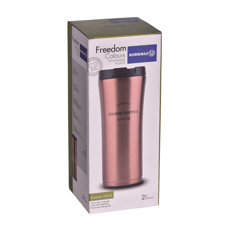 تراول ماگ کرکماز مدل Freedom کد 02-638 گنجایش 0.55 لیتر