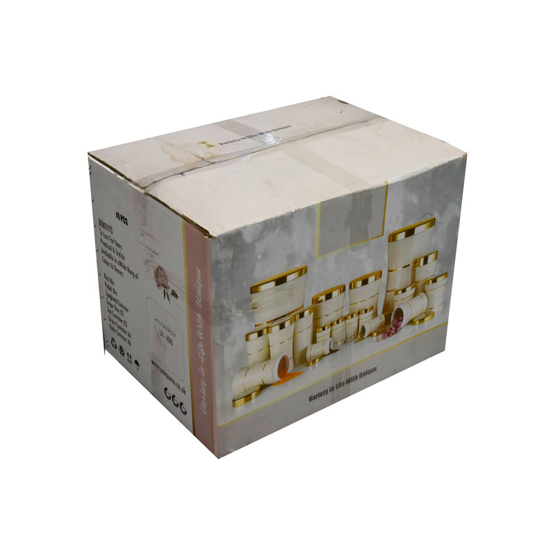 سرویس آشپزخانه 18 پارچه مدل کمرباریک کد UN - 4591