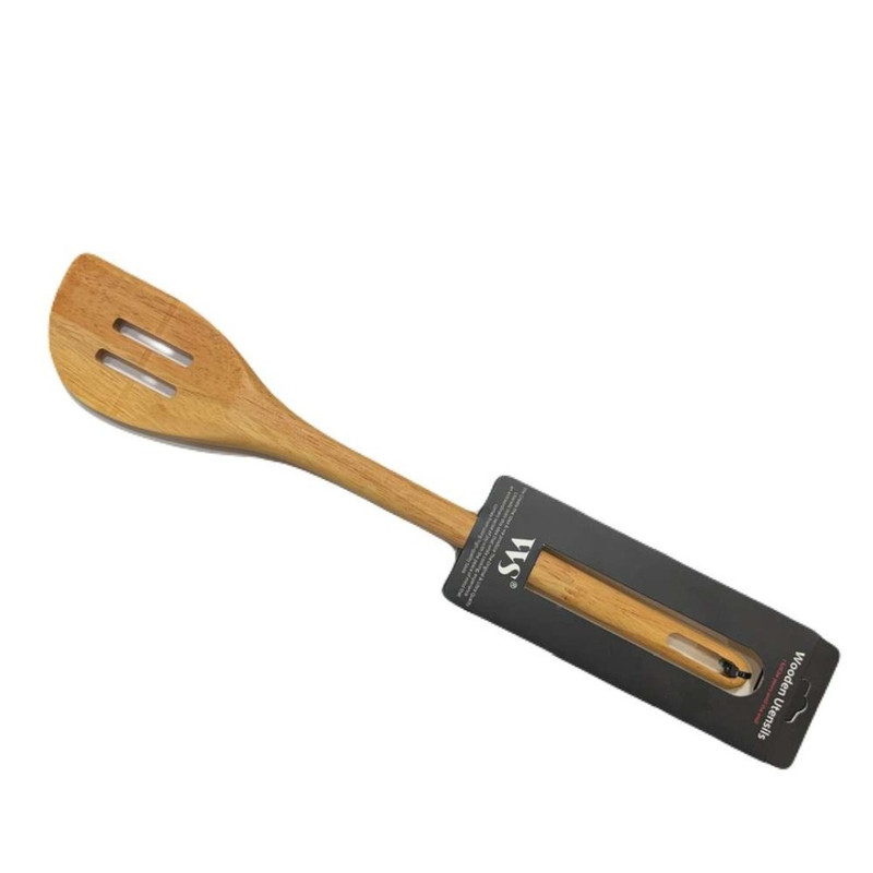 کفگیر دبلیو اِس مدل برگردان چوبی کد HS815
