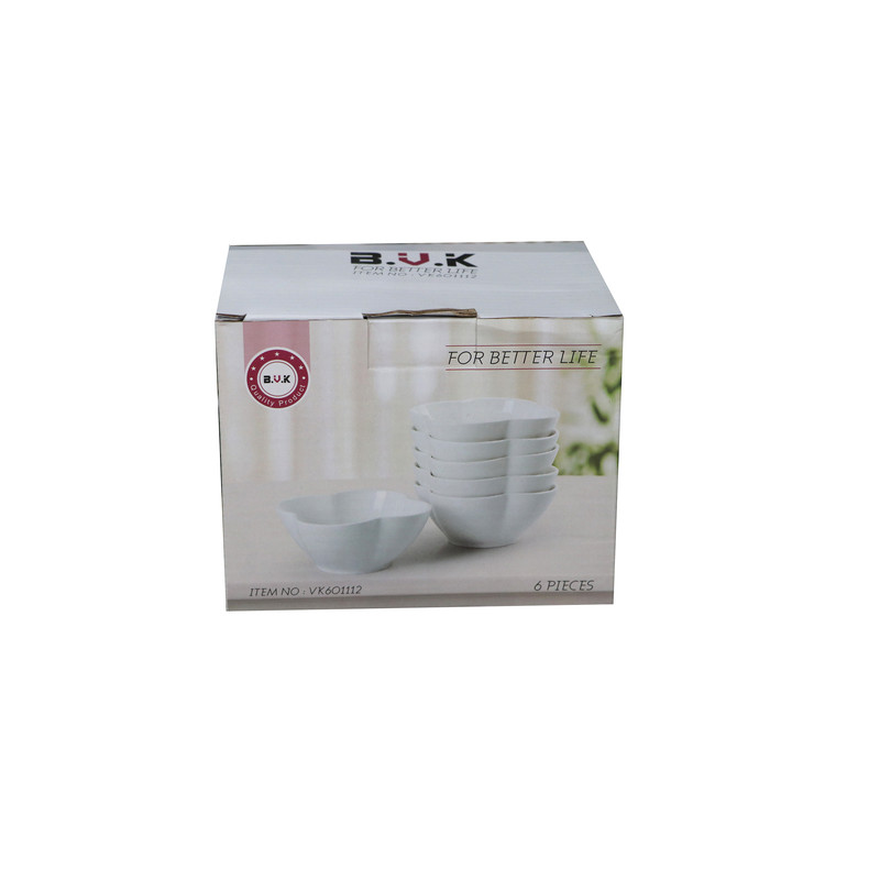 پیاله بی.وی.کی طرح Butterfly مجموعه 6 عددی