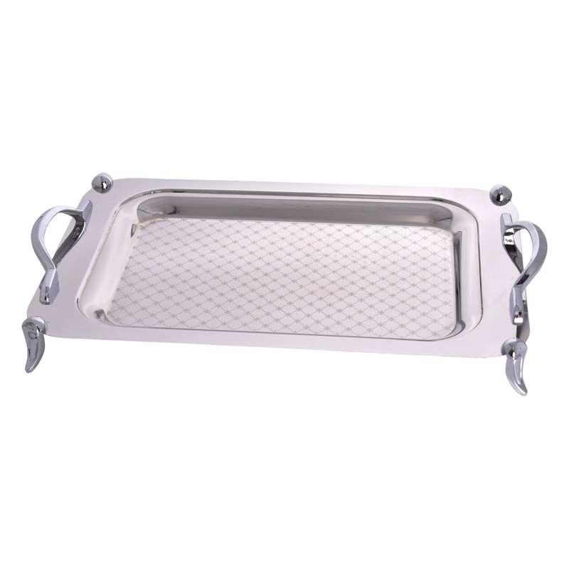 سینی دسته دار یونیک کد 02 - 4061 سایز 30*50 سانتی متر