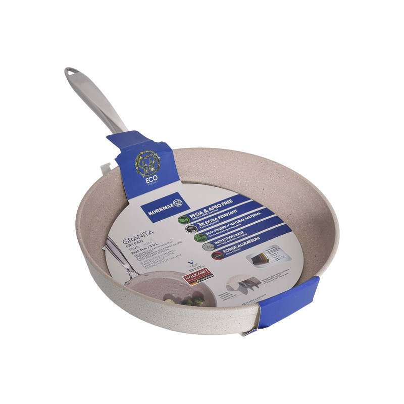 تابه گرانیت کرکماز مدل GRANITA کد 1266 سایز 28