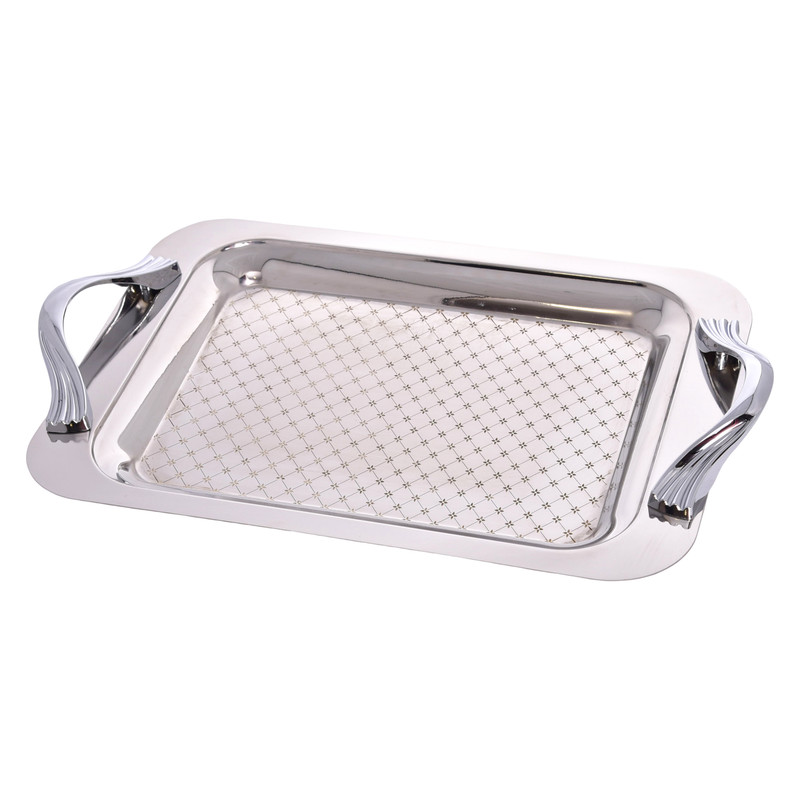 سینی دسته دار یونیک کد 04 - 4037 سایز 26*42 سانتی متر