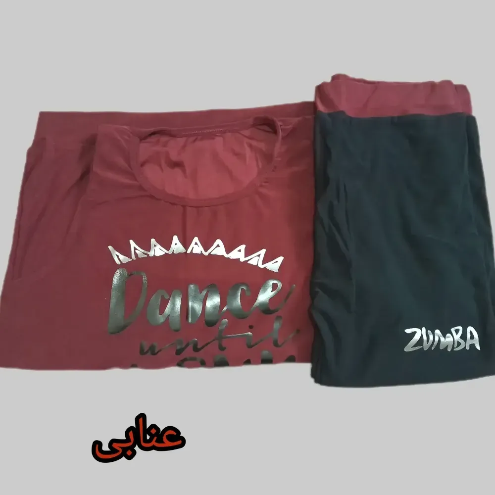 ست ورزشی زنانه تاپ و شلوارک فیلامنت کشی سایز 38 تا 48