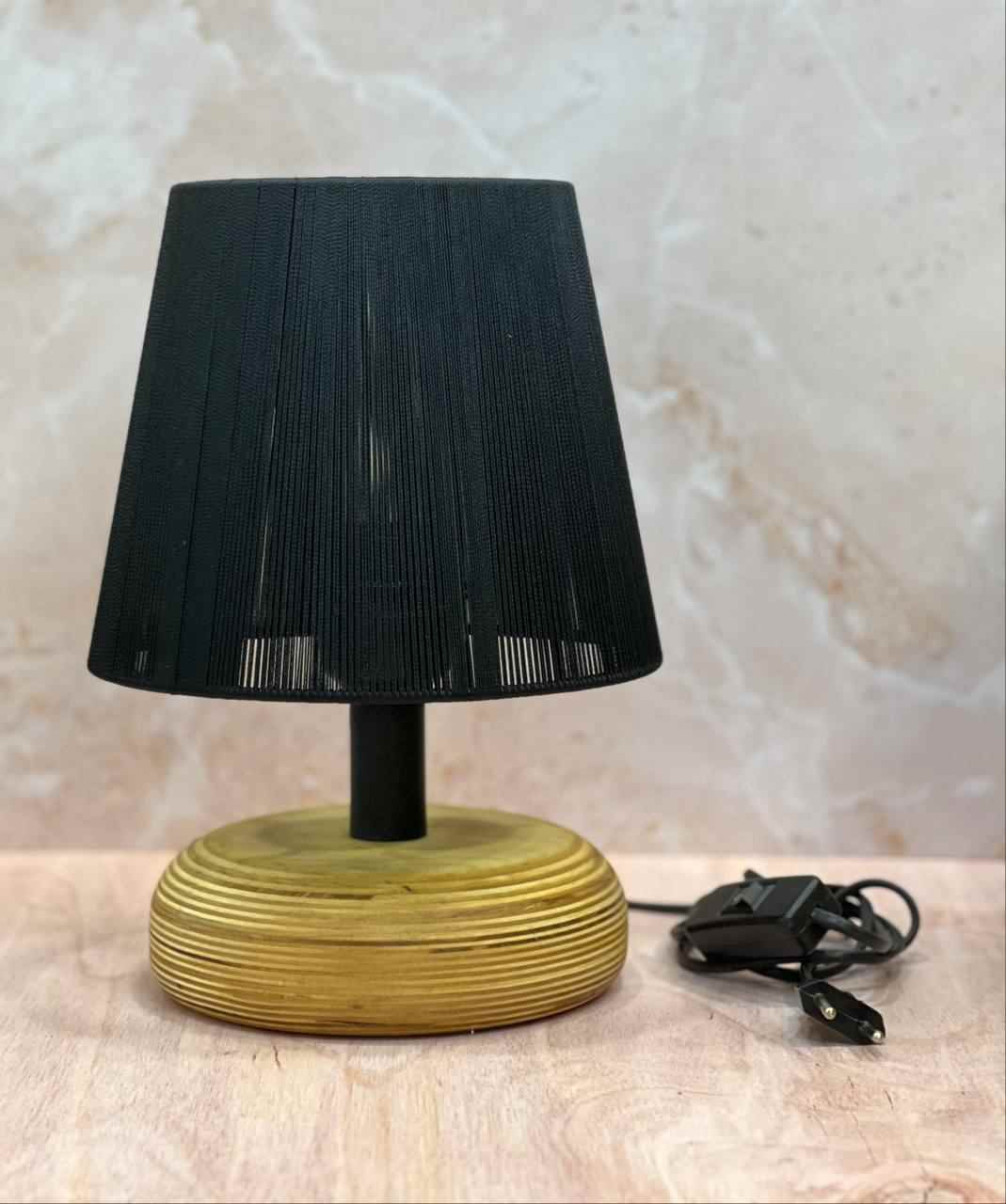 آباژور پایه چوبی  جنس پلای وود سایز بزرگ