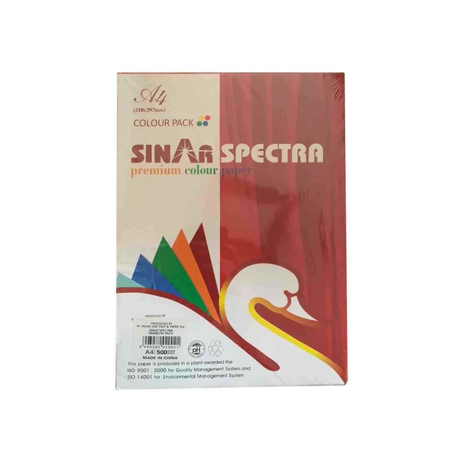 کاغذ10رنگ 500A4برگی