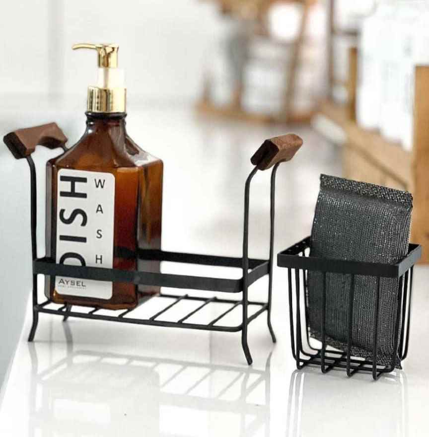 جا مایع و اسکاچ تک ایستاده با استند فلزی دسته بلند مدل آیسل