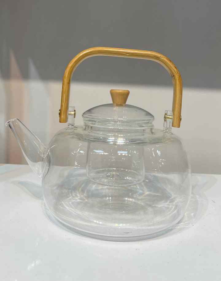 قوری دسته بامبو 1500میل