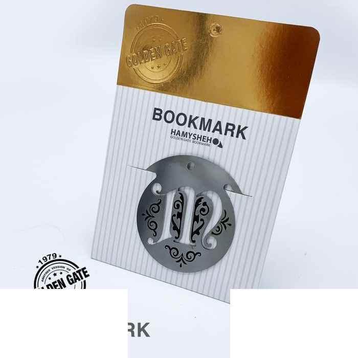 بوک مارک فلزی شخصیت بسته 17عددی  همیشه