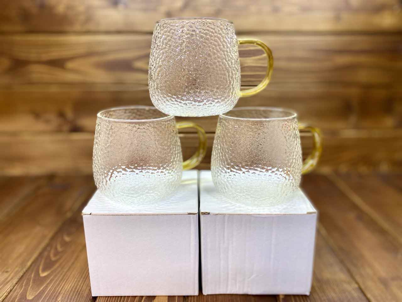 لیوان پیرکس تپل برفی 200 میل تک جعبه