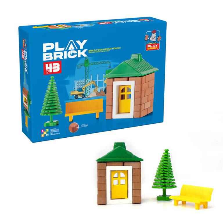 آجر بازی تیپ 1 - 43 قطعه ( play magnet مگ )