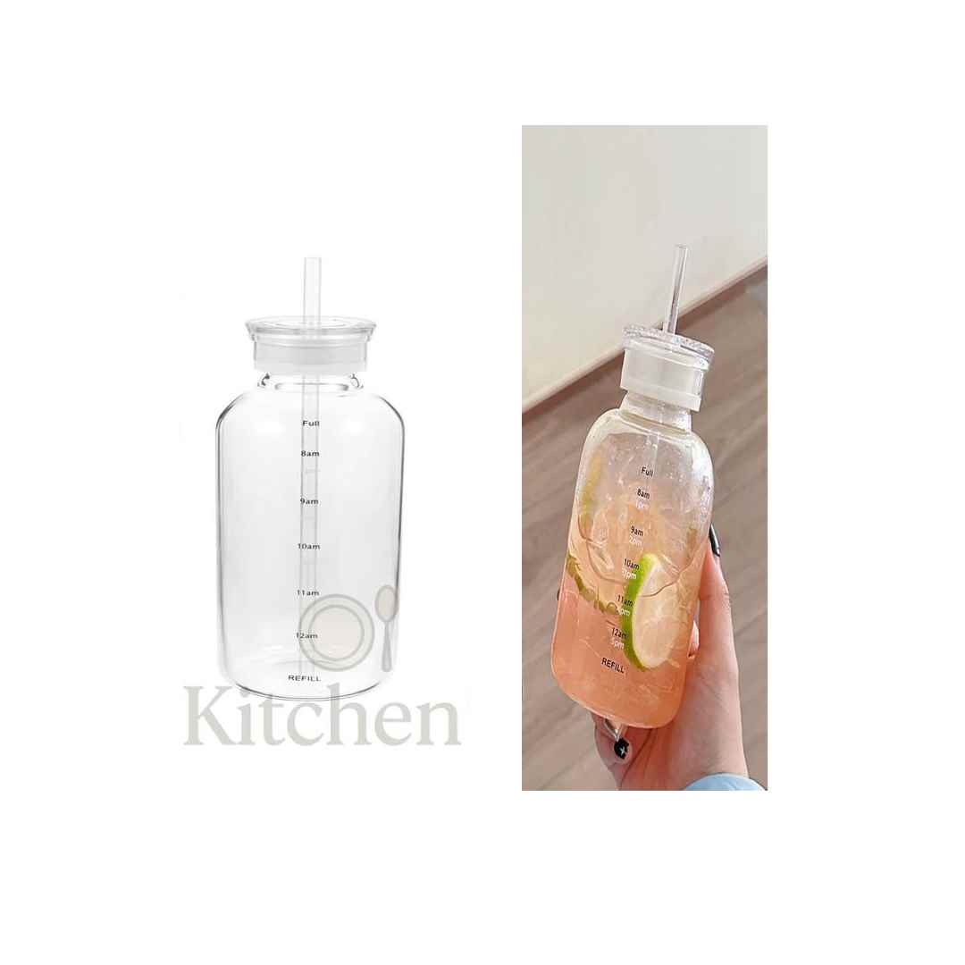 بطری پیرکس نی دار 450 میل